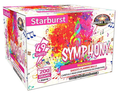 Starburst Symphony 49's,Curbside Fireworks