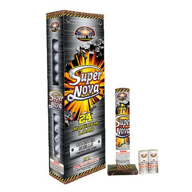 Super Nova Canister 24's,Curbside Fireworks